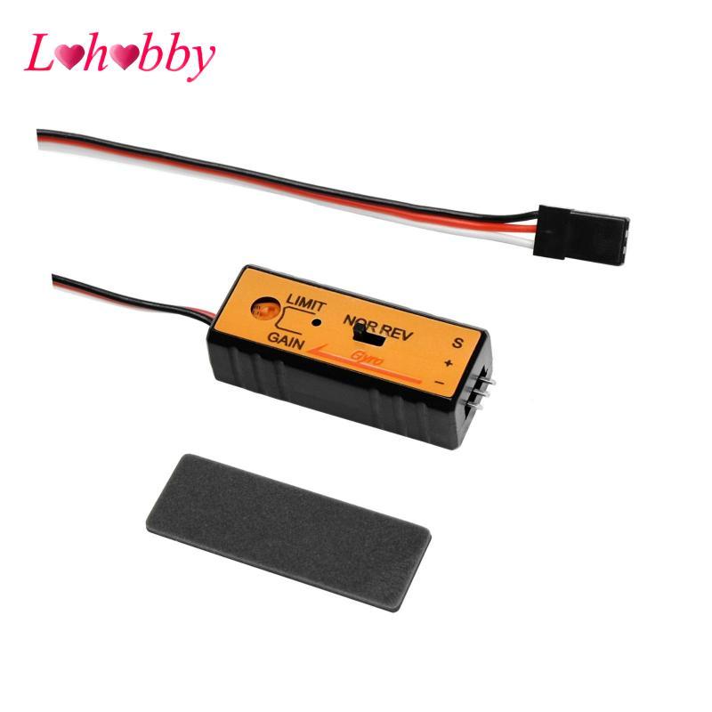 Lohobby Tail RC Car Boat Mini Lock Thiết lập độ nhạy cao Nhỏ gọn Di động chắc chắn Mô-đun con quay h