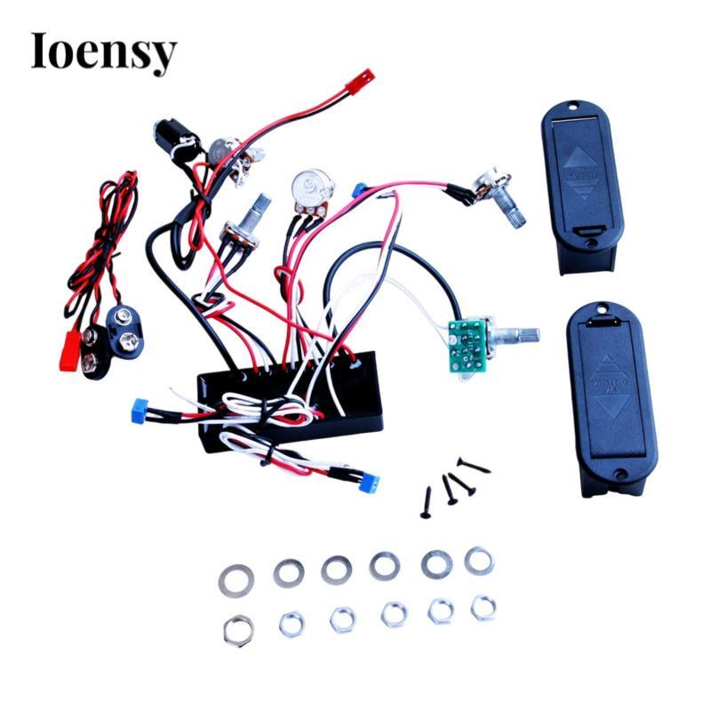 Đàn Guitar Điện Preamp Mạch Điện Tử Phụ Kiện Bass Dây Thay Thế