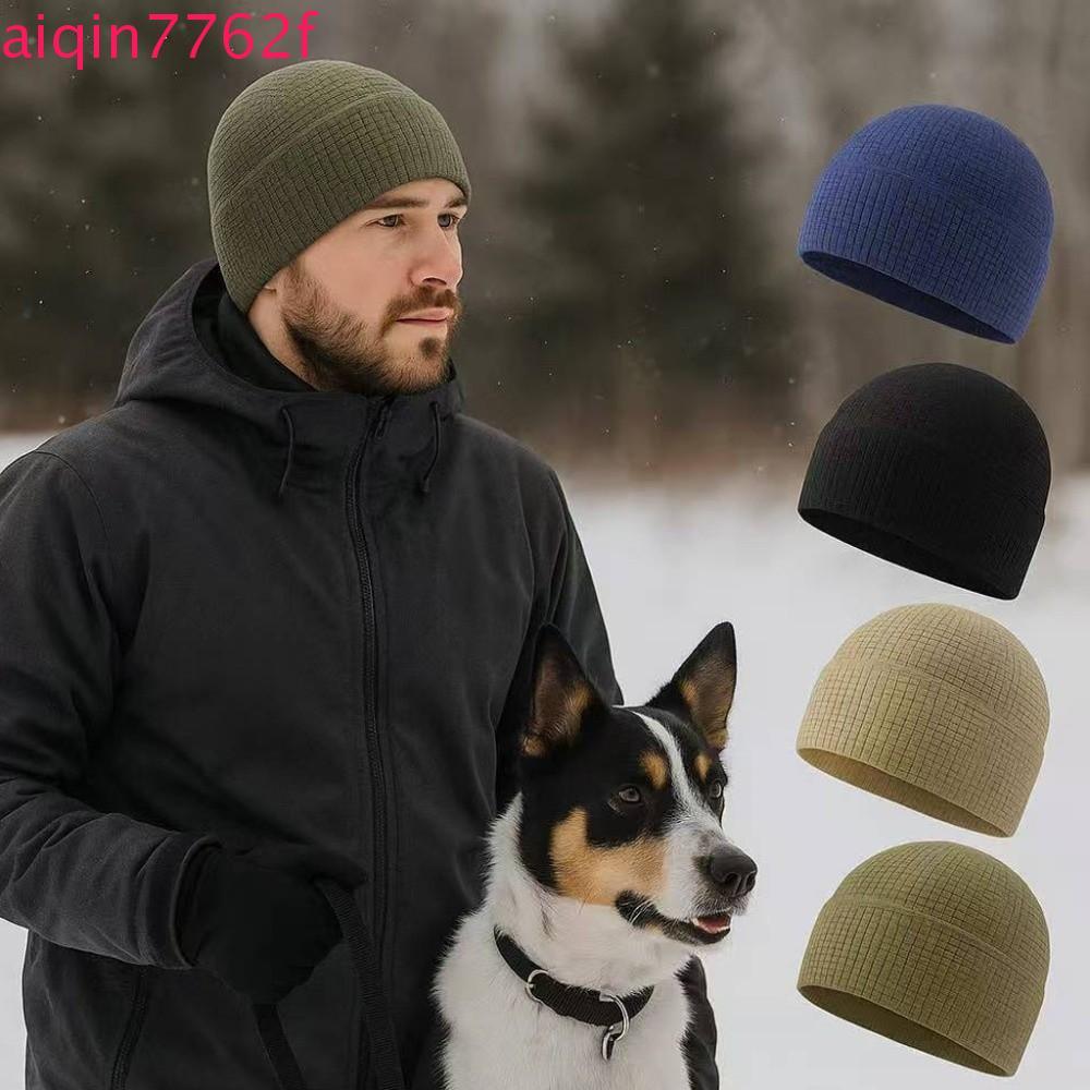 AIQINF Running Winter Sport Cap, Polar Fleece Windproof Winter Running Hats, Classic Warmer Soft Tho
