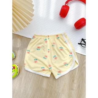 Quần Đùi Cotton Loại 1 Cho Bé Trai Bé Gái (6-19kg) – Chất Thun Lạnh Mềm Mịn, Họa Tiết Ngộ Nghĩnh