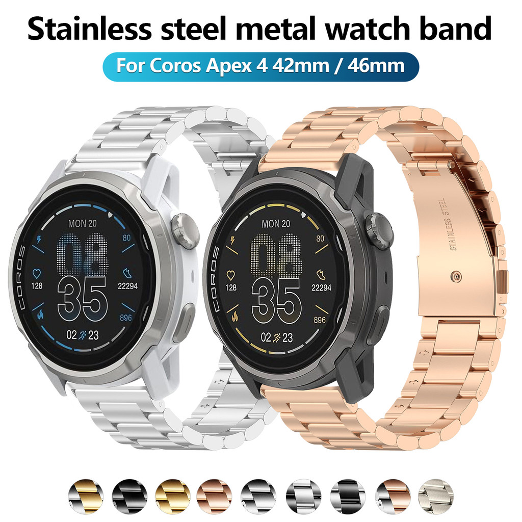 Dây đeo đồng hồ bằng thép không gỉ 22mm cho đồng hồ CMF 3 Pro 2 COROS APEX 4 42mm PACE Pro Vòng tay 