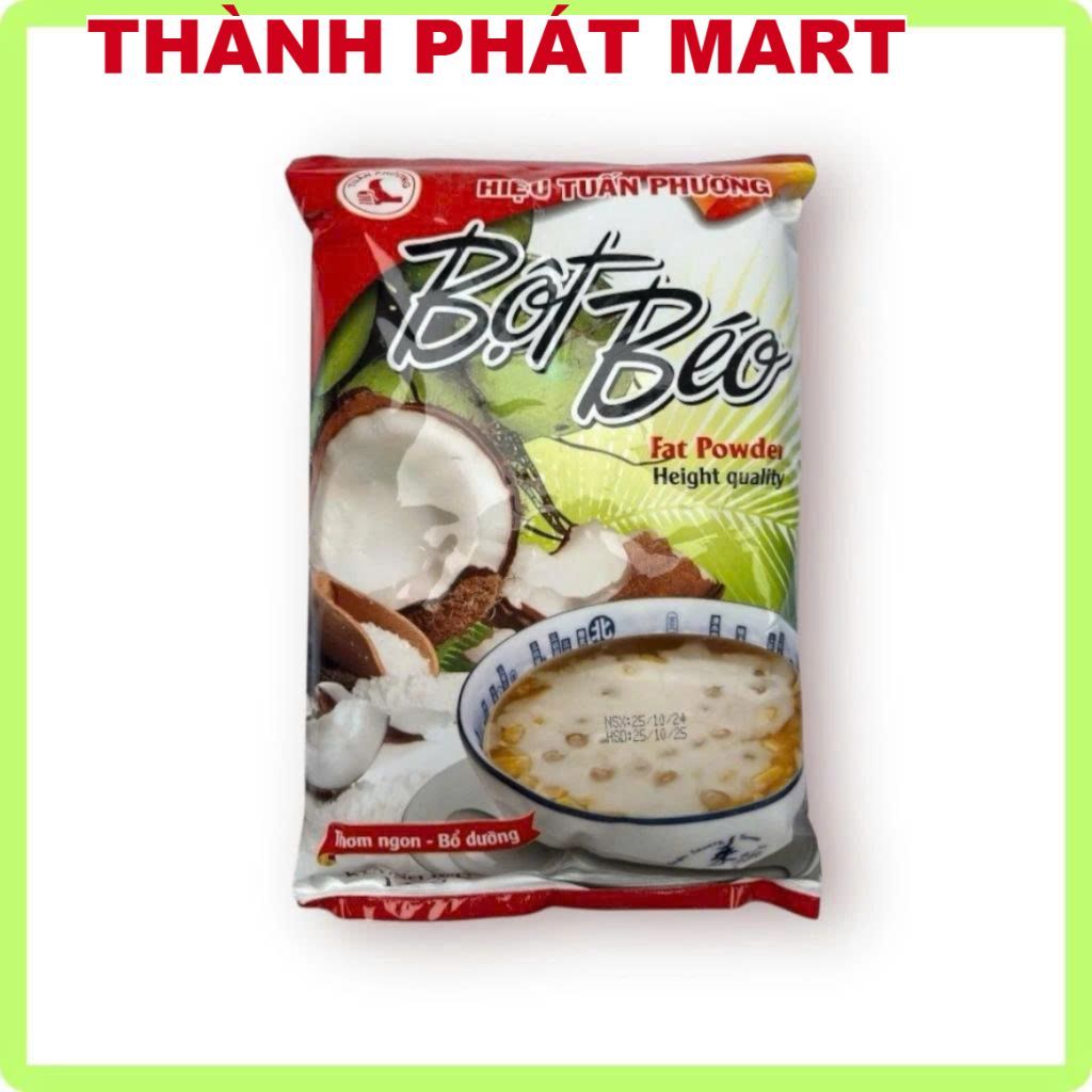 ( SALE SHOP MỚI ) 1KG bột béo hiệu TUẤN PHƯƠNG. Bột béo pha trà sửa, nấu chè.
