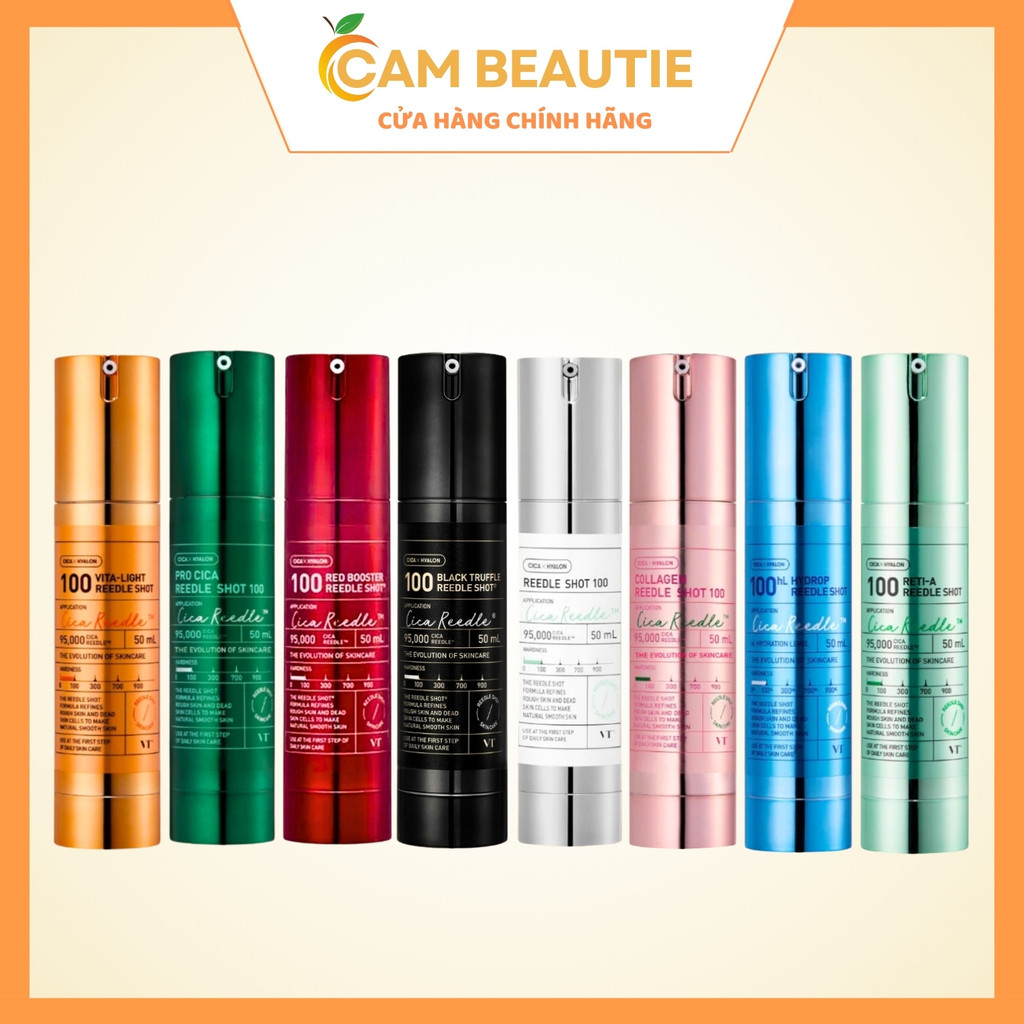 Serum Vi Kim VT COSMETICS Reedle Shot 100/300/700 50ML 30ML VT Reedle Shot Tinh chất