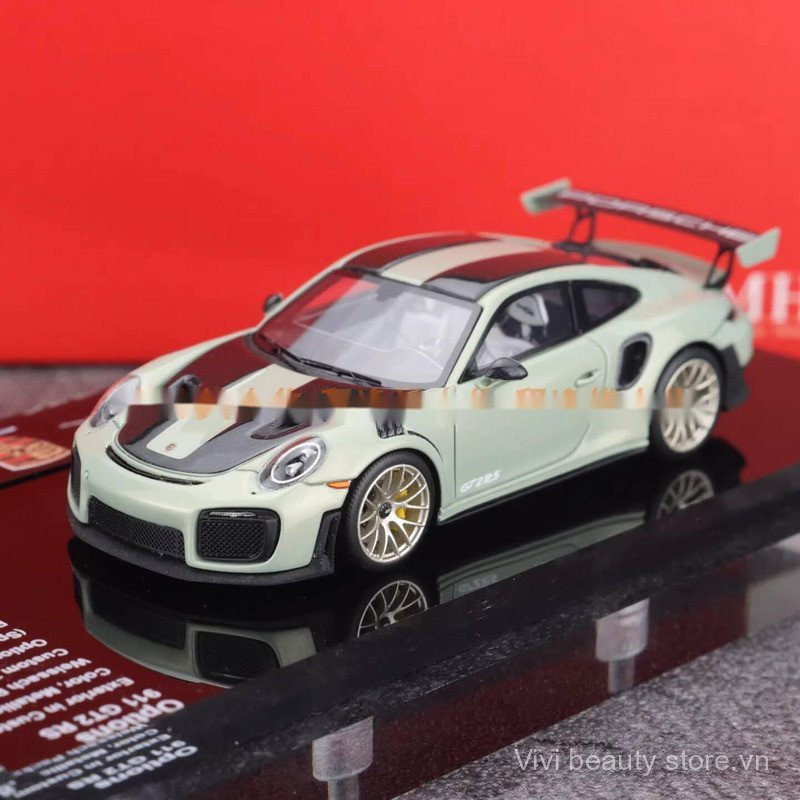 {{Vivi đồ chơi}} DMH 1: 64 Porsche 911 GT2RS Mẫu xe nhựa tre thành phố 251121 HCRD