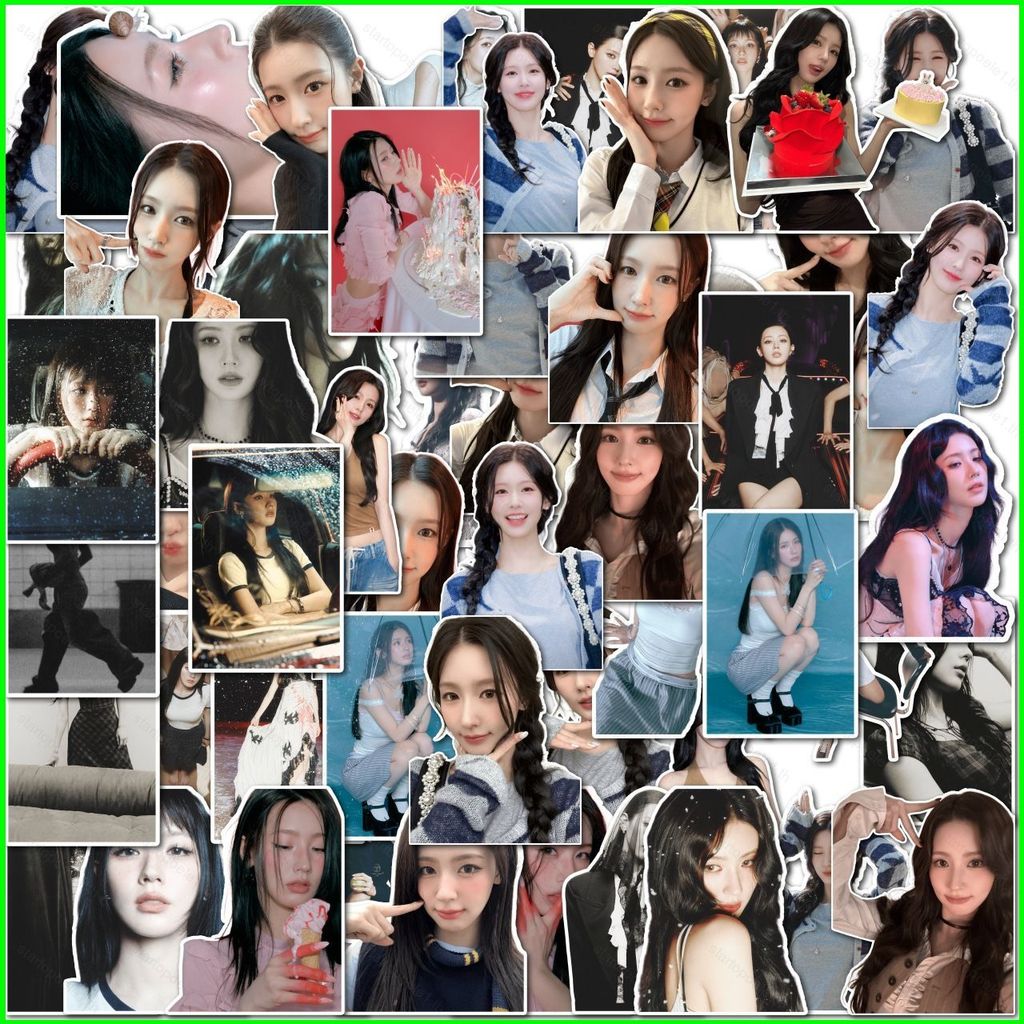 ST1 55 Cái / bộ I-DLE MIYEON Dán 2nd Mini Album MY, Lover Graffiti Hành Lý Chống Thấm Nước Trang Trí