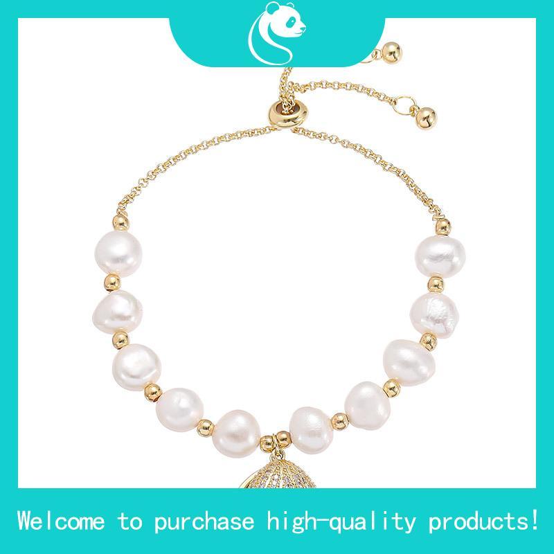 Vòng tay nữ đá mắt mèo trắng thu hút tập trung may mắn, lắc tay mệnh Kim KC05 - KILIG CHARM