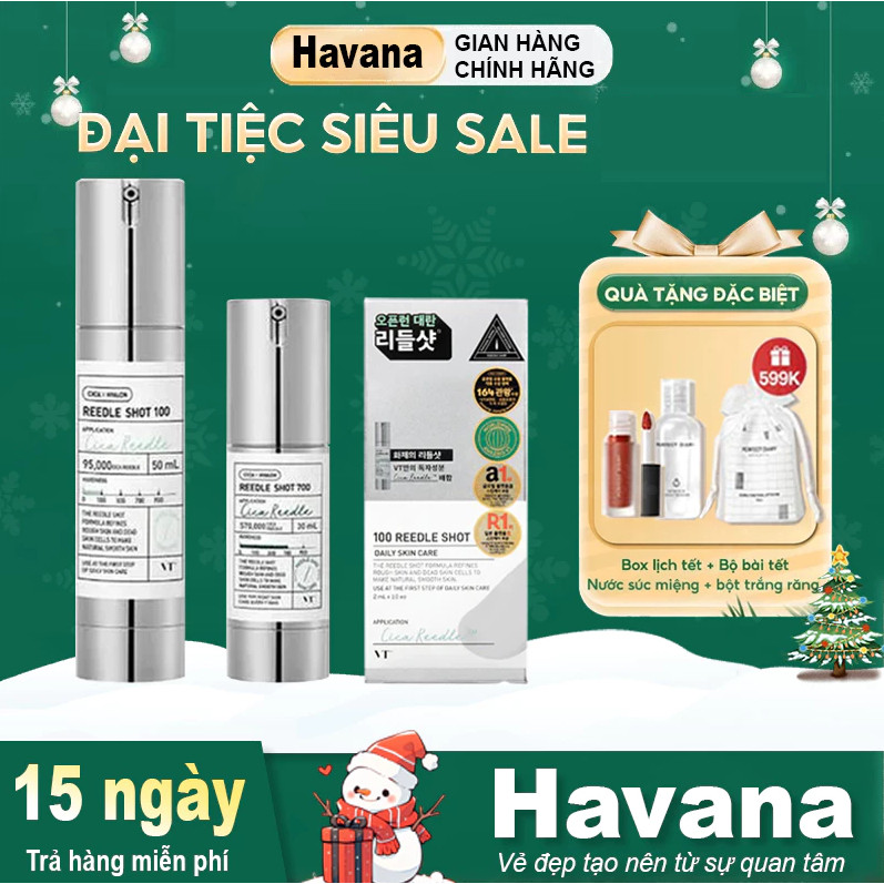 REEDLE SHOT 100, 300, 700  Serum tăng cường dưỡng chất 50mL
