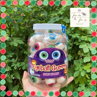   Hộp 60 viên  Kẹo Dẻo Nhân Hình CON MẮT trứng KING 