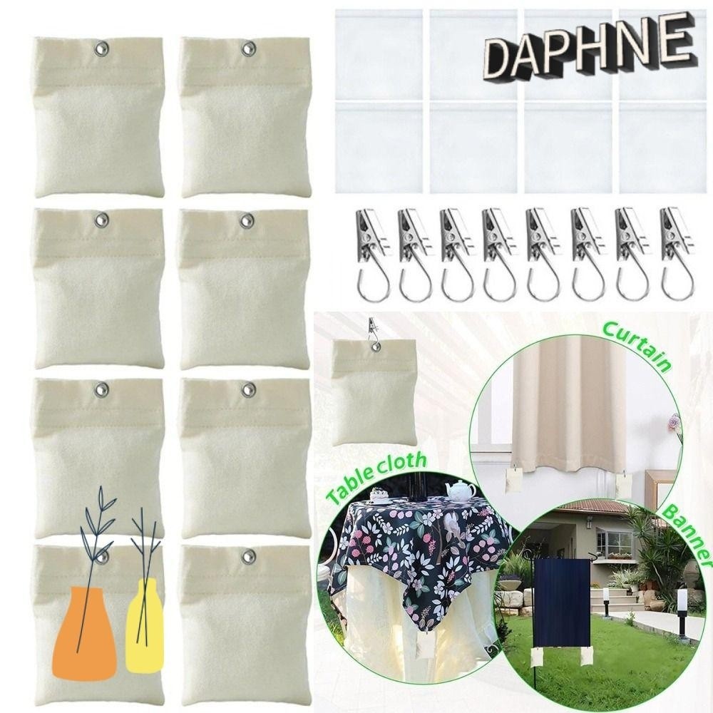 DAPHS Outdoor Curtain Weight Bag With Sandbag Clip For Curtain Weight PE Fabric Wall Hanging Weight 