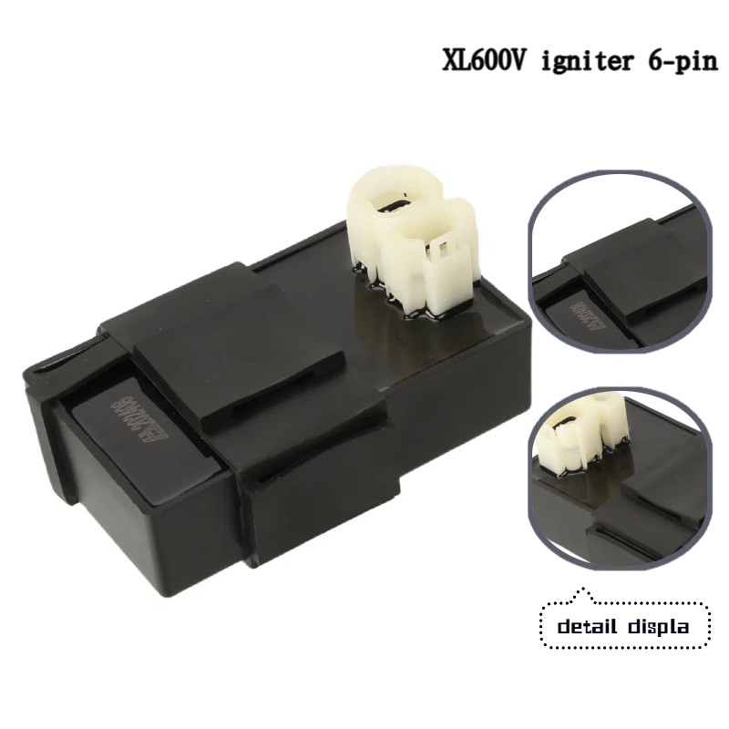 Dirt Pit Bikes 4 Wheeler AC 6-pin Motorcycle CDI Module Compatible with GY6 50cc 125cc 150cc ATV Mop