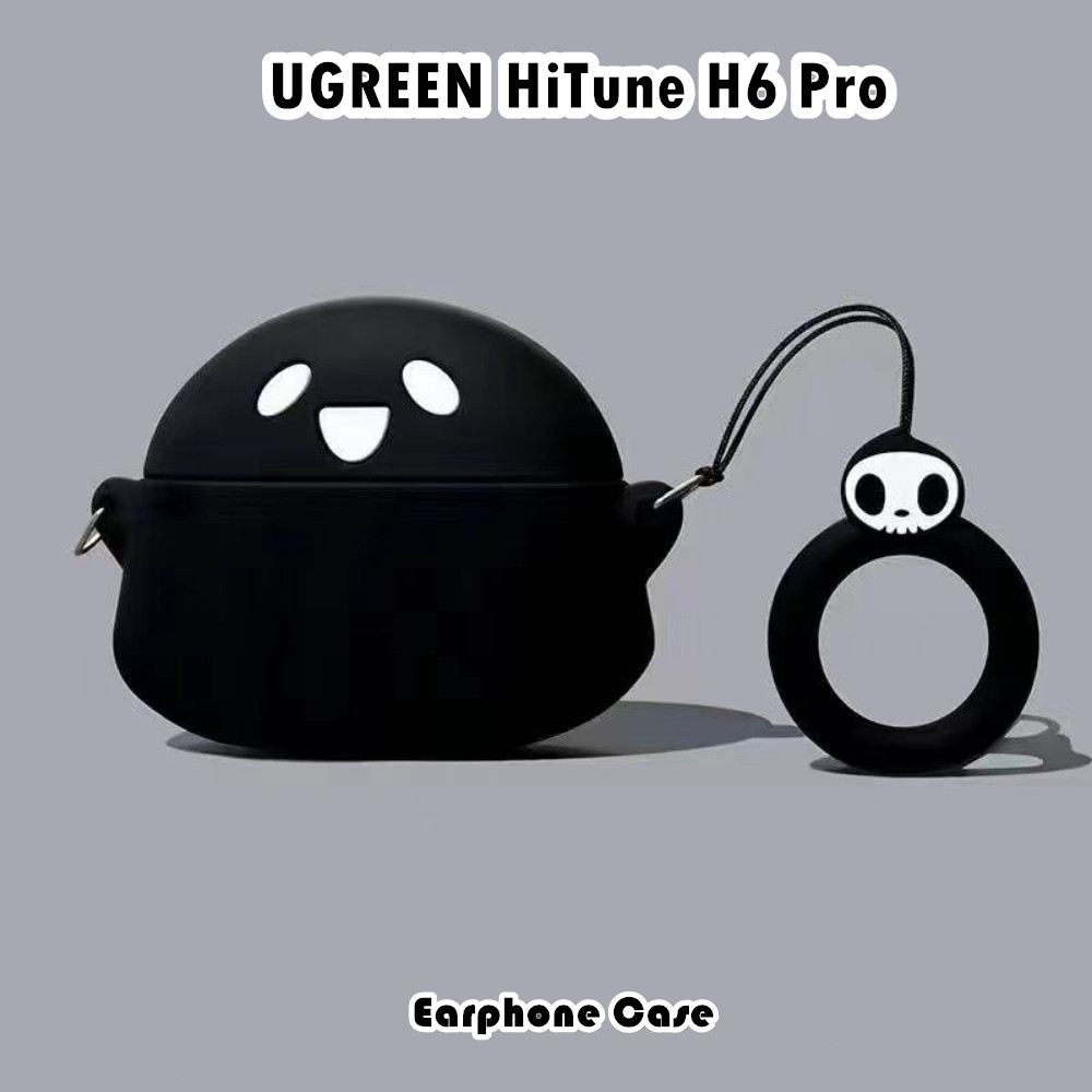 [Giao hàng nhanh] Dành cho Ốp lưng UGREEN HiTune H6 Pro Vỏ tai nghe silicon mềm hoạt hình mát mẻ