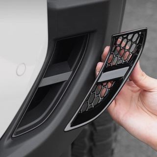 Vỏ đầu vào đèn sương mù phía trước cho 2024 2025 Toyota Land Cruiser 250 1958 Prado LC250 J250 Vỏ bảo vệ đèn sương mù bên ngoài Chống tắc nghẽn Chặn Mảnh vỡ Nhãn dán trang trí Điều chỉnh Acc