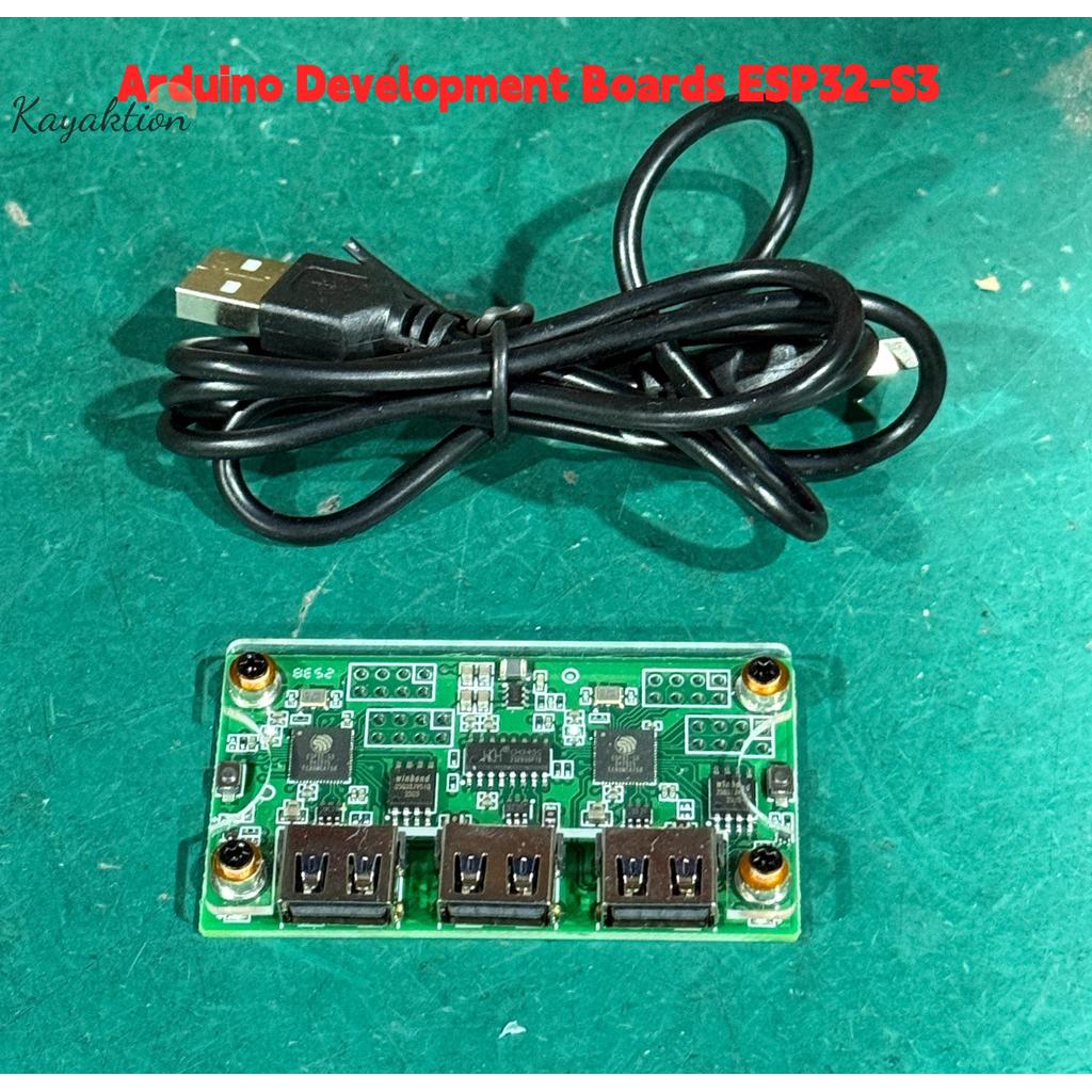 Kayaktion MAKCU Hộp Chìa Khóa & Chuột Arduino Ban Phát Triển ESP32-S3 Có Vỏ Và Cáp Không Nguyên Bản 