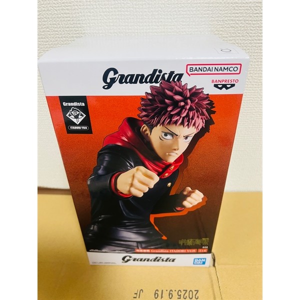 FIGURE Jujutsu Kaisen - Mô hình chính hãng Yuji Itadori - GRANDISTA - BANDAI BANPRESTO