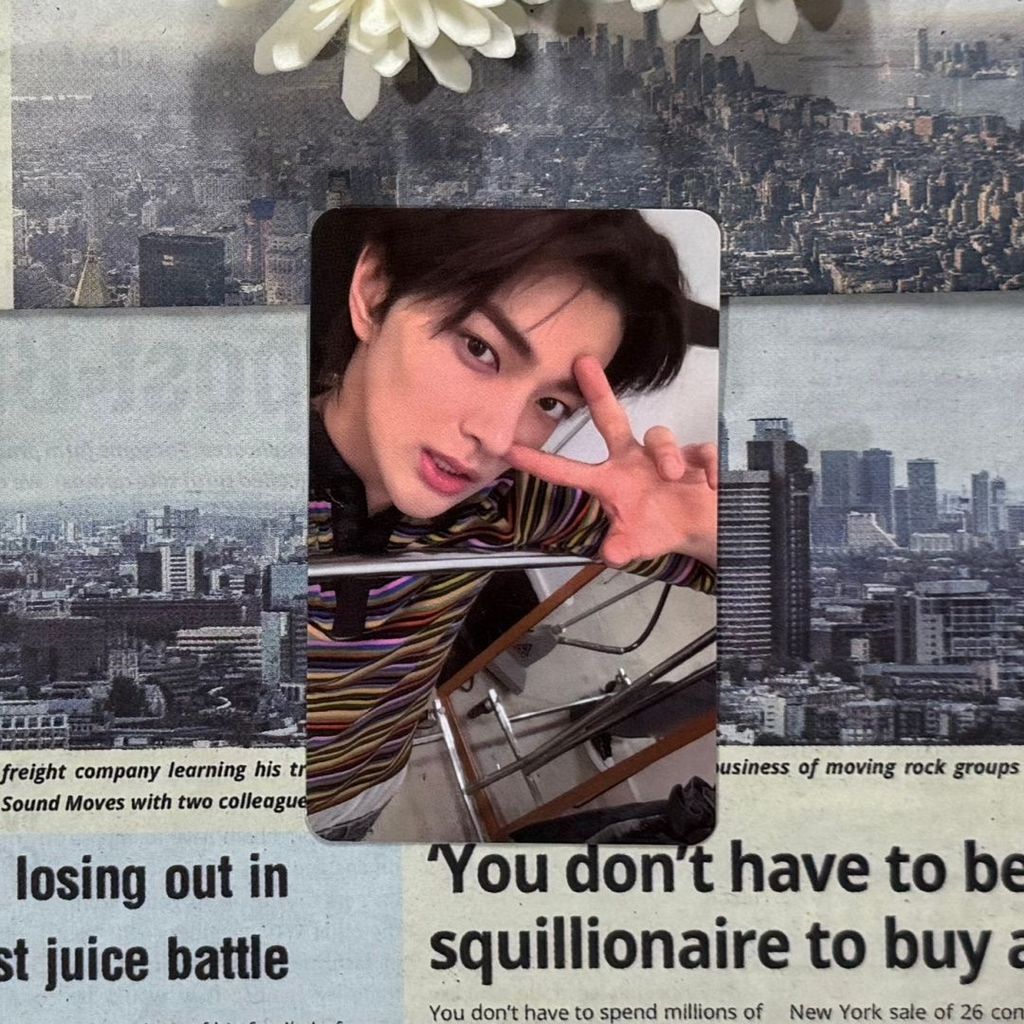 Cortis Anchao Keonho scene2 pb thẻ đặc biệt sọc Beye