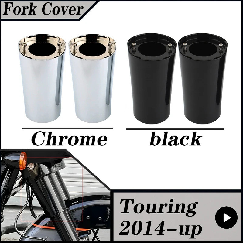 CHO Harley Touring Street Glide Road Glide Road King Ultra Limited CVO 2014-2025 Xe Máy Phuộc Trước 