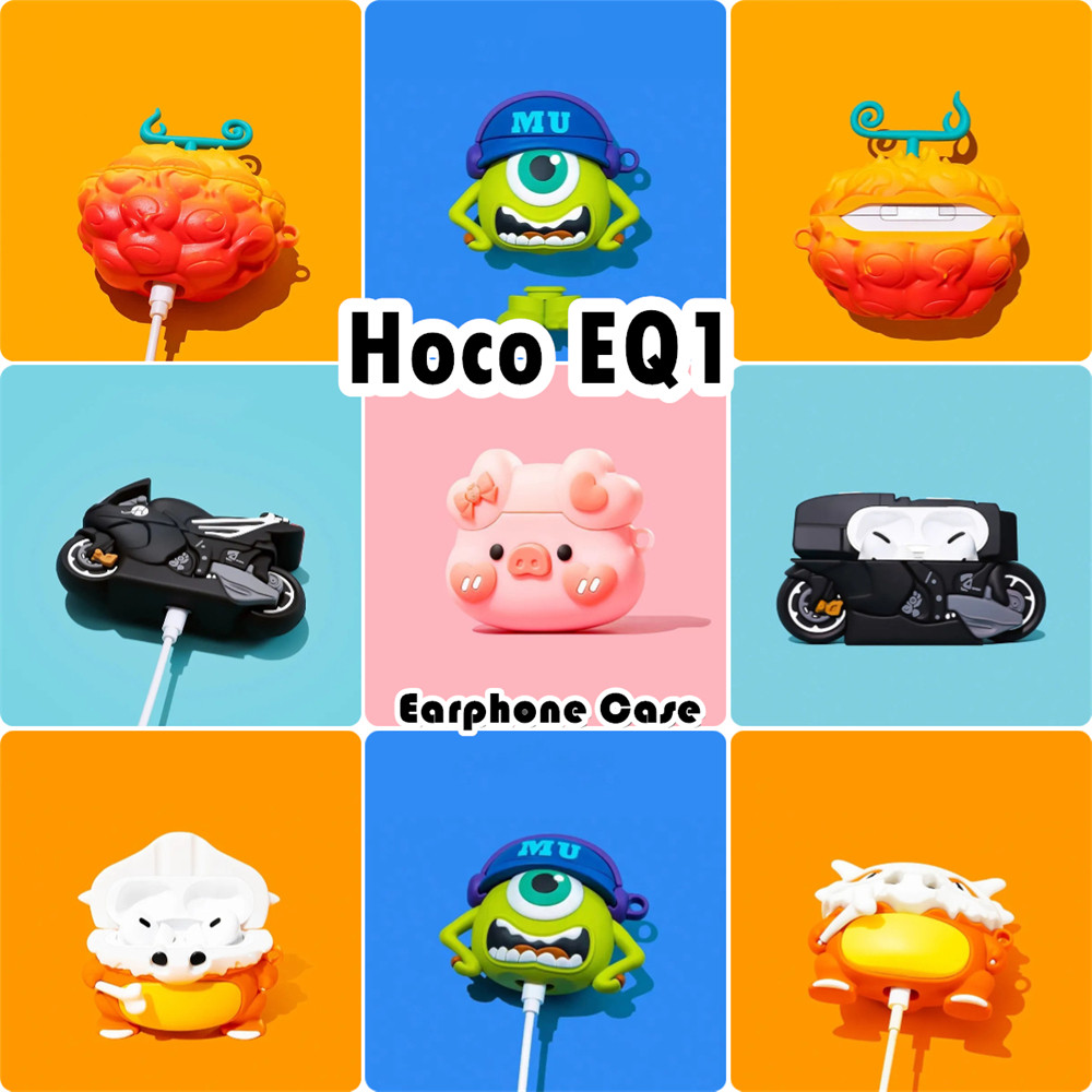 Hàng có sẵnDành Cho Hoco EQ1 Ốp Lưng Silicon Mềm Vỏ Tai Nghe Cool Hoạt Hình Tạo Kiểu NO.1