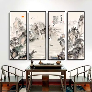 Tranh Tráng Gương " Tứ Quý " Treo Tường, Trang Trí Nhà Cửa, Phòng Khách, Phòng Ngủ, Quà Tặng