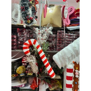  🍭 1. KẸO GẬY KHỔNG LỒ TRANG TRÍ NOEL 80CM – 1M 🎄 DECOR CÂY THÔNG TIỂU CẢNH🍭 