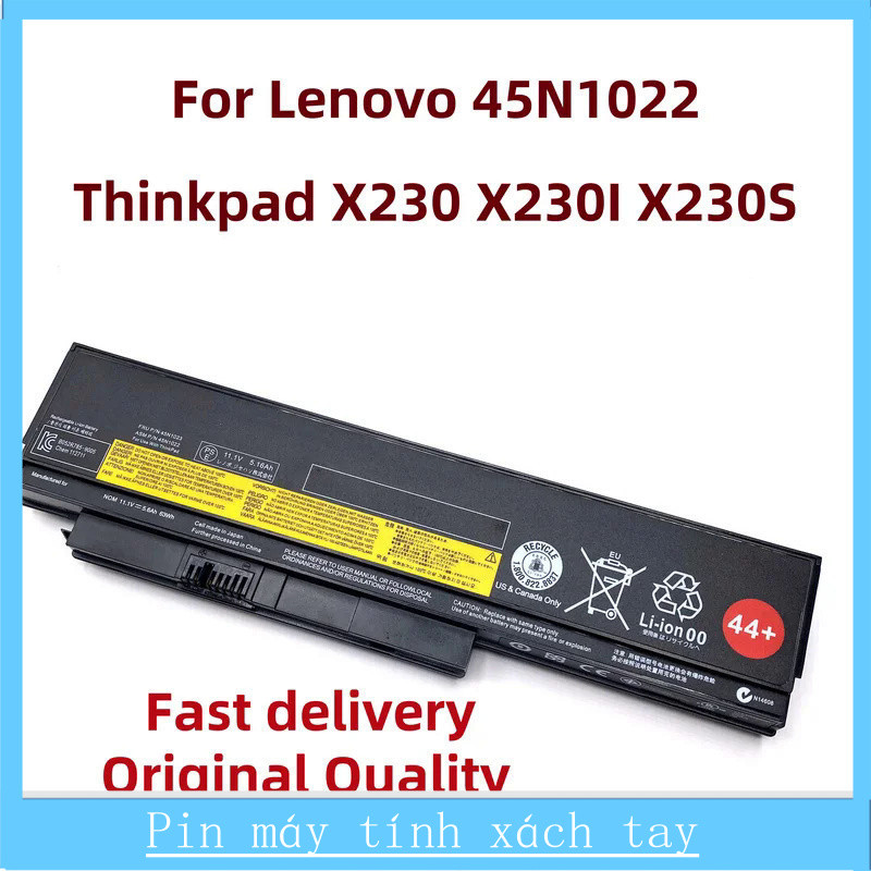 mới Pin Laptop Mới 45N1022 8400mAh 5600mAh Dành Cho Lenovo Thinkpad X230 X230I X230S 45N1029 45N1028