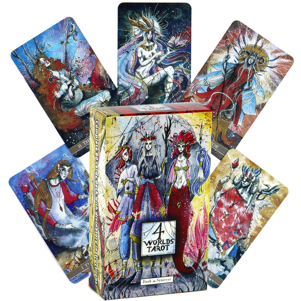 Worlds Tarot Worlds Tarot Anime Phong Cách Đen Tối Fantasy Tarot.Xcm Zhang Worlds Tarot Rơm BoundsJS