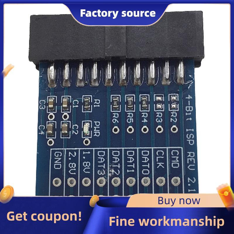 Bộ chuyển đổi mới JTAG, ISP 4-BIT ISP REV 2.1 cho Easy Jtag Plus Box / ESAYJTAG Tool Đáng tin cậy