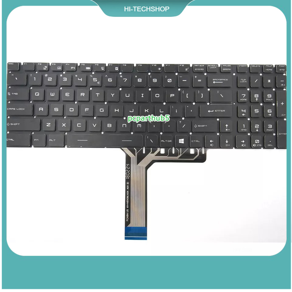 ⭐⭐[Mới] Bàn phím laptop MSI GE63VR 7RE 7RF GE73VR 7RE 7RF Raider Led RGB