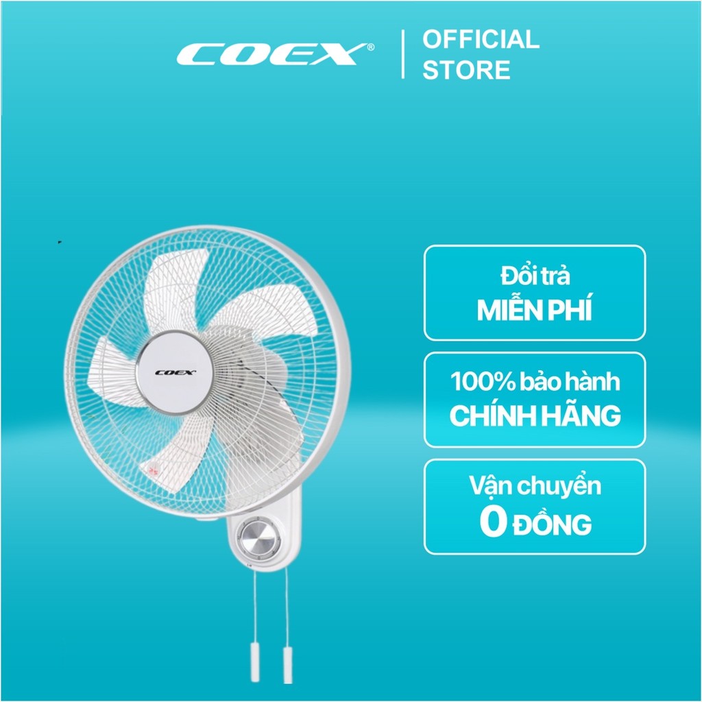 [COEX OFFICIAL-Ship 0đ] Quạt treo tường Coex CW-7210