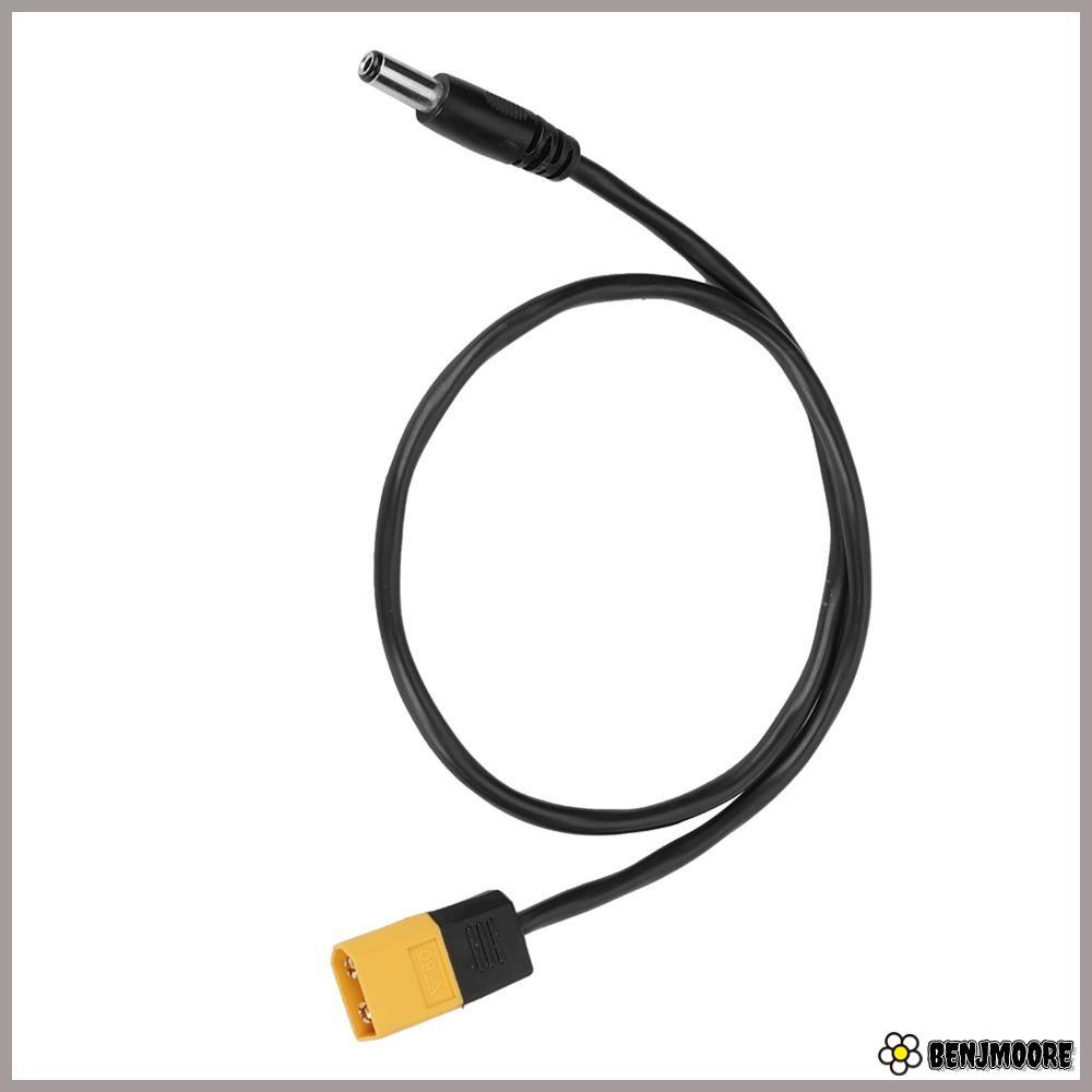 Cáp BENJMOORE XT60 sang DC5525, Cáp chuyển đổi nam sang nam DC 5.5 x 2.5mm XT60 Nam Bullet Cable, Đầ