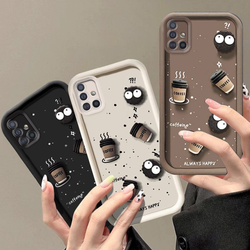 Ốp lưng samsung a71 4g Samsung a71 5g ốp lưng điện thoại cốc cà phê 3D