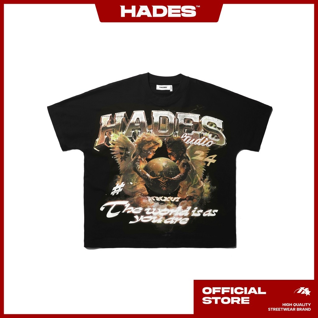 HADES GUARDIAN ANGLE TEE 100 COTTON - HADES BRAND CHÍNH HÃNG