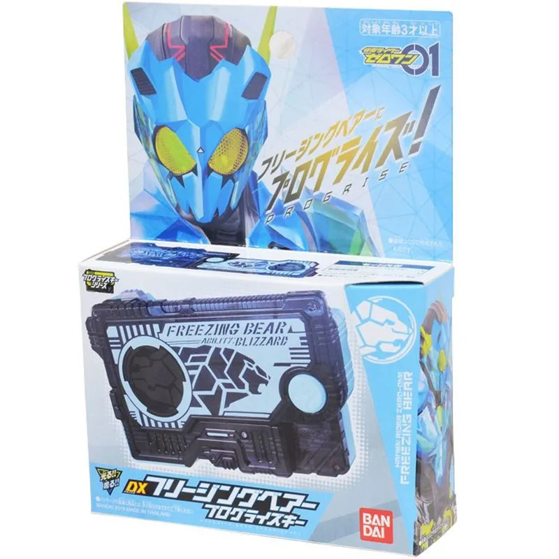 Qun Bandai Kamen Rider 01 Zero One Belt Linkage Key Tape DX Key Ice Bear Thương hiệu Mới Hàng có sẵn