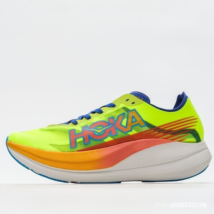 Lotto INMF HOKA ONE Rocket X2 Nhẹ Rebound Đệm Bảo Vệ Giày Thể Thao Thoải Mái Thoáng Khí Đường Chạy B