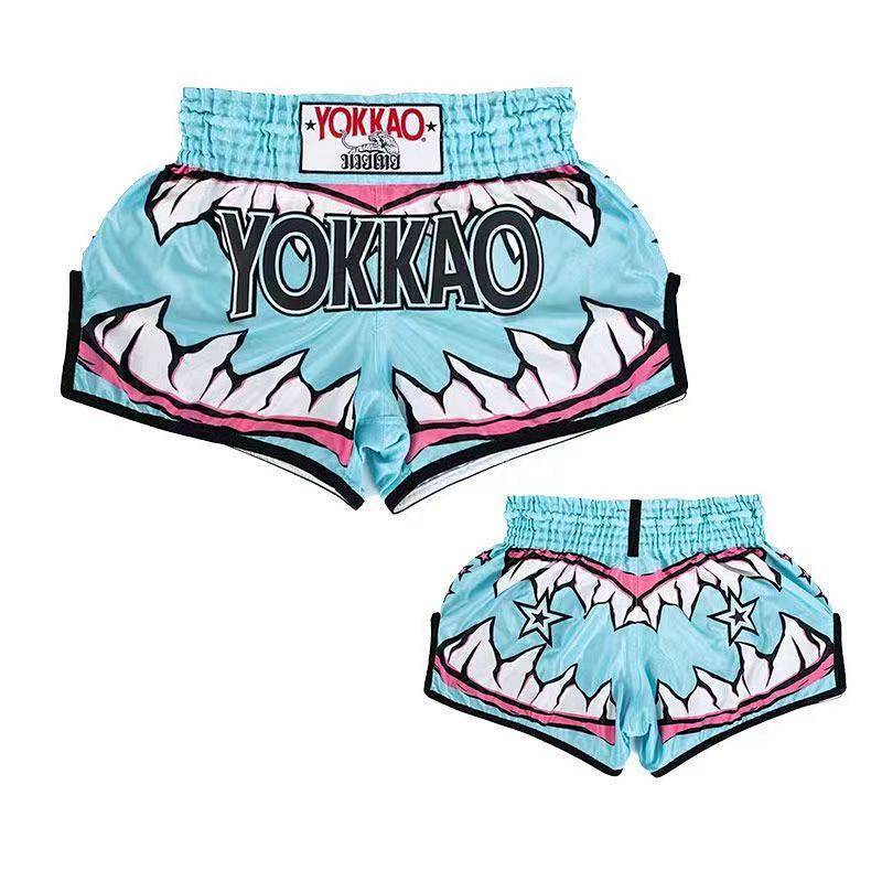 Yokkao Muay Thai Shorts Boxing Sanda Fighting Training Pant Fighting Sports Pants TyOb