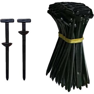 Khóa buộc cáp đa năng cho ô tô, Giá đỡ dây buộc khóa kéo tự khóa dài 3,5 ", Chốt công cụ giữ cản trước Nắp thân xe, Khóa kéo cho dụng cụ sửa chữa lót bánh xe (20, Blcak)