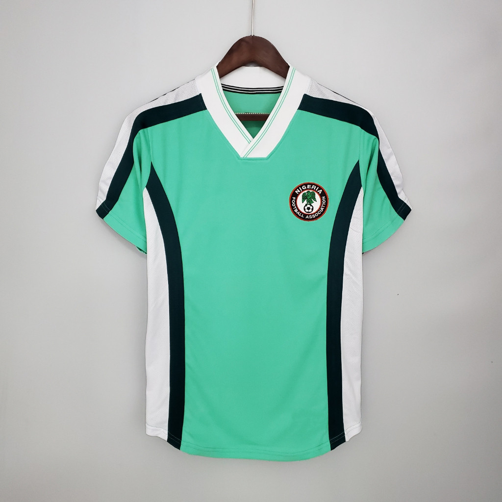 #NGR 1998 Sân nhà sân khách Retro Soccer Jersey Bóng đá #OKOCHA