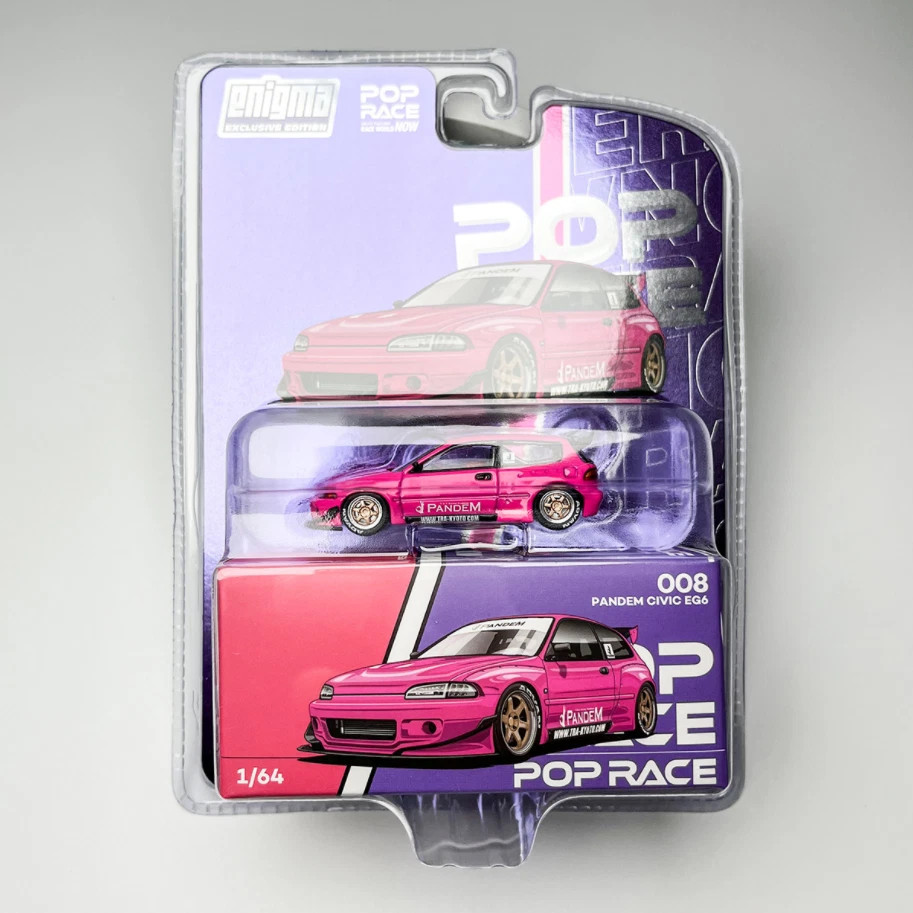 MÔ HÌNH XE Poprace #PRE008 Pandem Civic EG6 - Pink