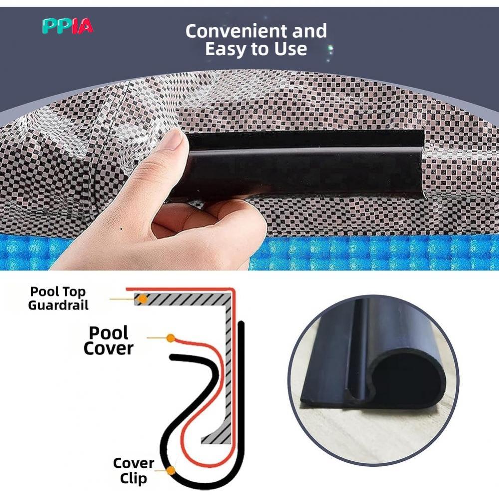 [PPIAVN]ABS Swimming Pool Cover Fasteners Heavy Duty Windproof Winter Pool Cover Clamps[Ready stock]