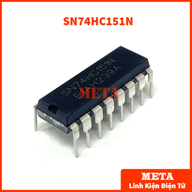 SN74HC151N DIP 14 Chân Cắm - SN74HC151 74HC151 74151 HC151
