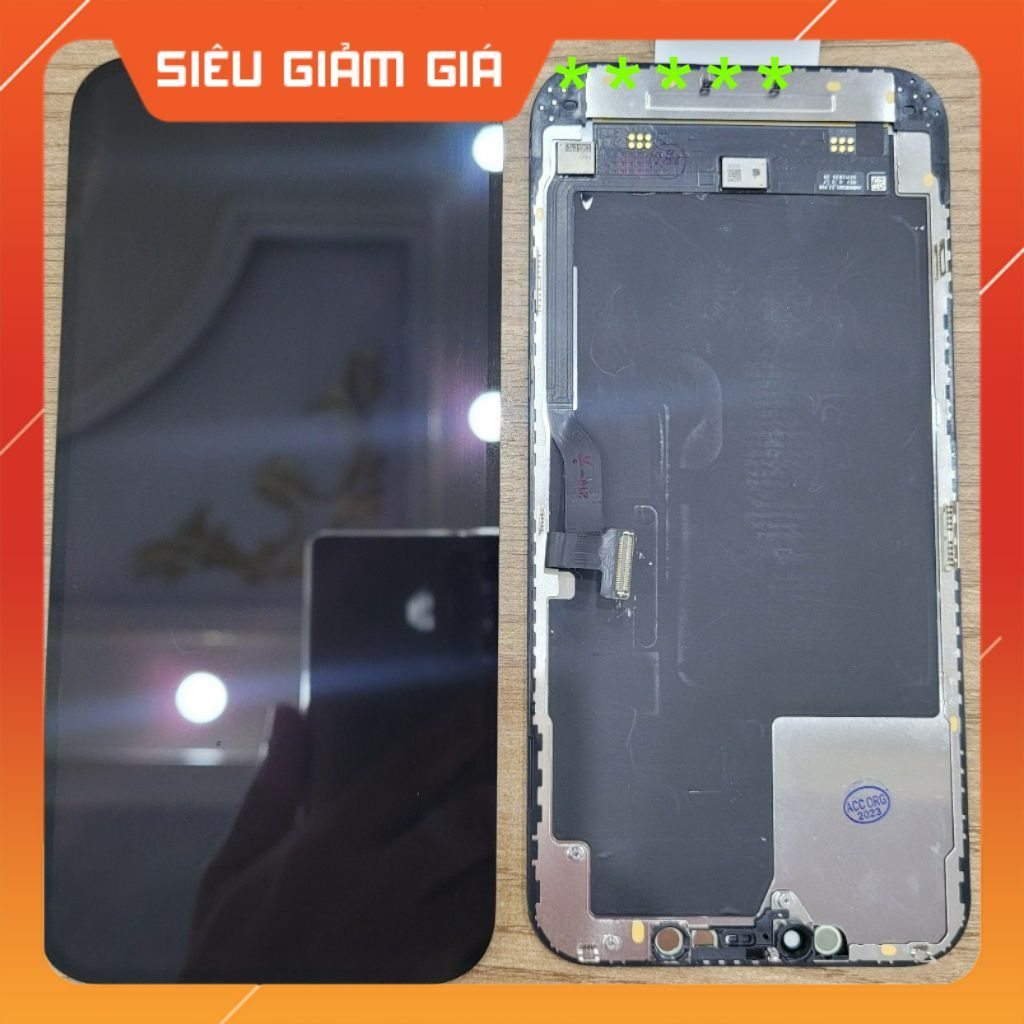 Màn nguyên bộ tương thích cho ip12prm / ip 12prm, Loại ZIN Hãng (tặng tô vít + cường lực)