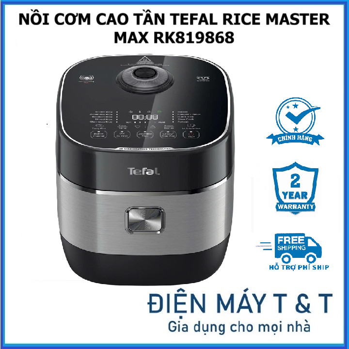 Nồi áp suất Tefal Smart Pro IH Multicooker CY638868 - 1300W, 5L - Hàng chính hãng bảo hành 24 tháng
