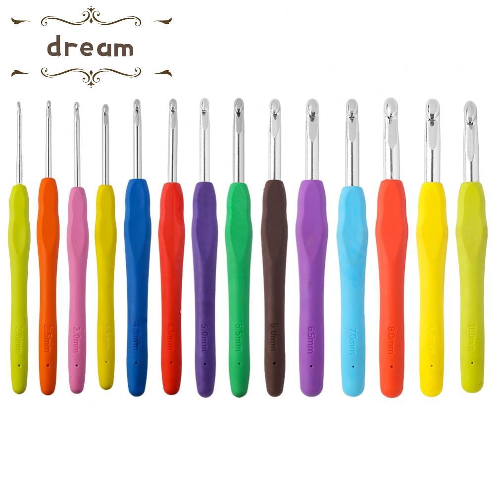 [dreamlife]Ergonomic Crochet Hook Knitting Needle for Comfortable Knitting Sessions