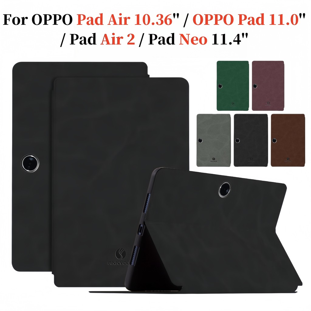Dành cho OPPO Pad Air Air2 Neo 1.36 ''11.0' '11.4 '' Vỏ bọc cảm giác da nâng cao OPD2102 X21N2 OPD21