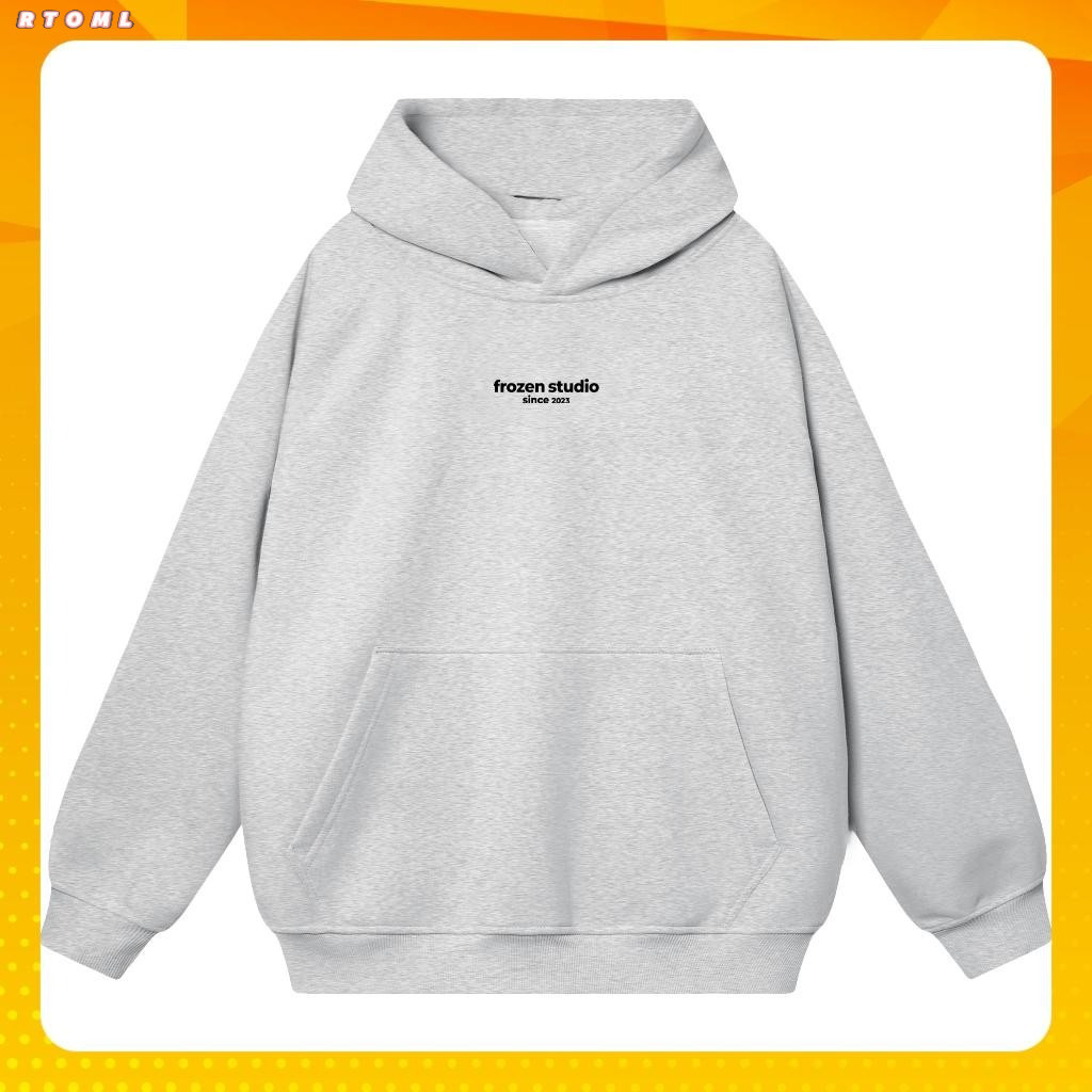✅24h Giao hàng】Áo Hoodie Form Rộng Frozen Unisex 2025 hoodie 330GSM 100% cotton Local Brand - RTOML