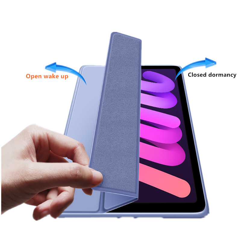 Ốp Lưng Thông Minh Cho Apple iPad Mini 7 8.3inch 2024 A2993 A2996 Từ Gấp PU Đứng Máy Tính Bảng Dành 