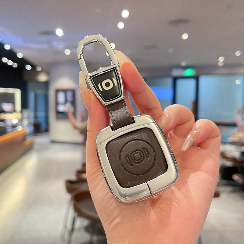 Thích hợp cho 2025-2026 Deepal E07 Chìa Khóa Deepal E07 Da Kim Loại Bao Gồm Tất Cả Khóa Bảo Vệ Nam N