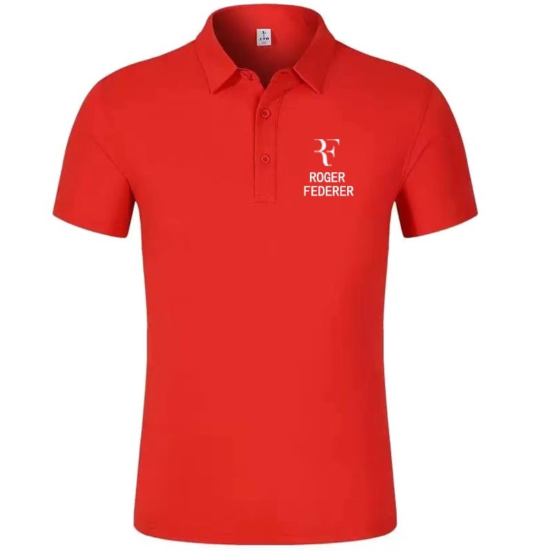 Áo thun polo Nadal Federer dành cho nam và nữ, thoáng khí và mềm mại