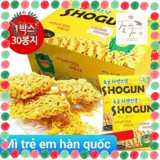  Mỳ Ăn Liền Shogun phô mai 1 Hộp 30 cái 