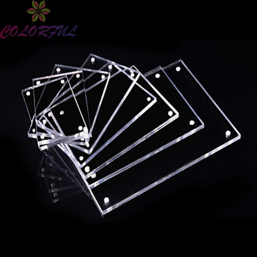 【COLORFUL】New Practical Replacement Photo Frame Gift Thanksgiving Transparent Christmas