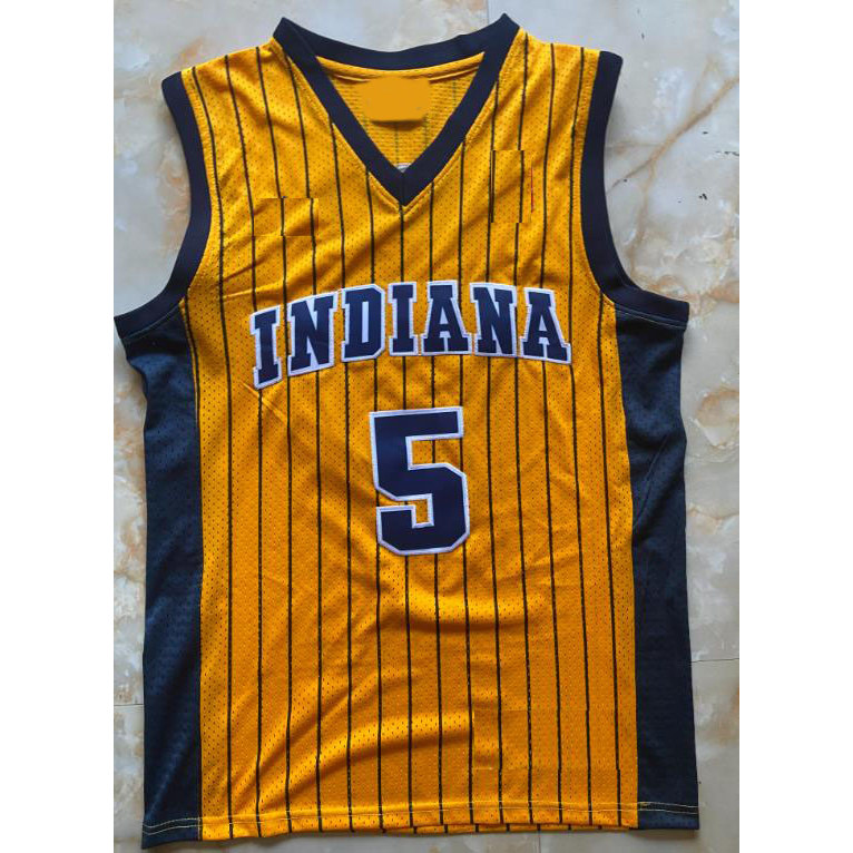 Áo Jersey bóng rổ Indiana Pacers phiên bản thêu logo đội
